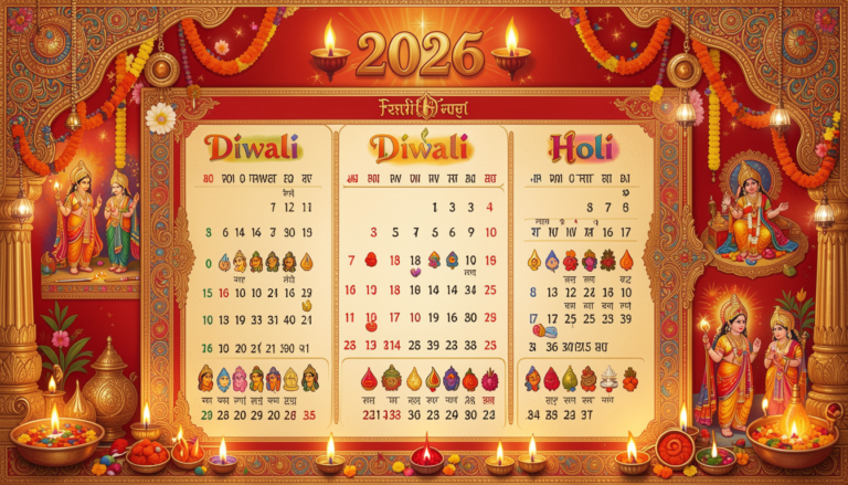 Hindu Festival Calendar 2026: Complete Month by Month Festival Guide, Dates, Traditions & Celebration Tips