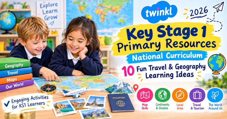 Key Stage 1 Primary Resources National Curriculum Twinkl 2026: 10 Fun Travel & Geography Learning Ideas