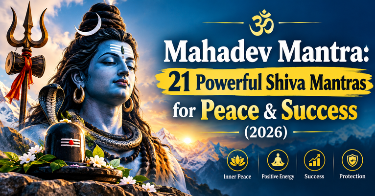Mahadev Mantra: 21 Powerful Shiva Mantras for Peace & Success (2026)