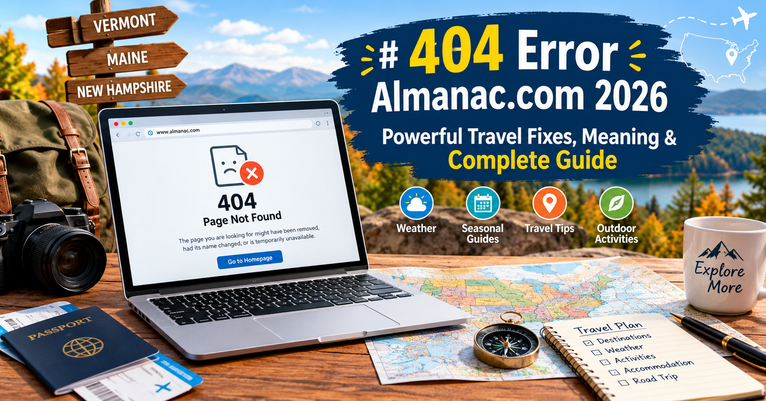 404 Error Almanac.com 2026: Powerful Travel Fixes, Meaning & Complete Guide