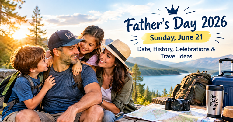 Father’s Day 2026: Sunday, June 21 Date, History, Celebrations & Travel Ideas