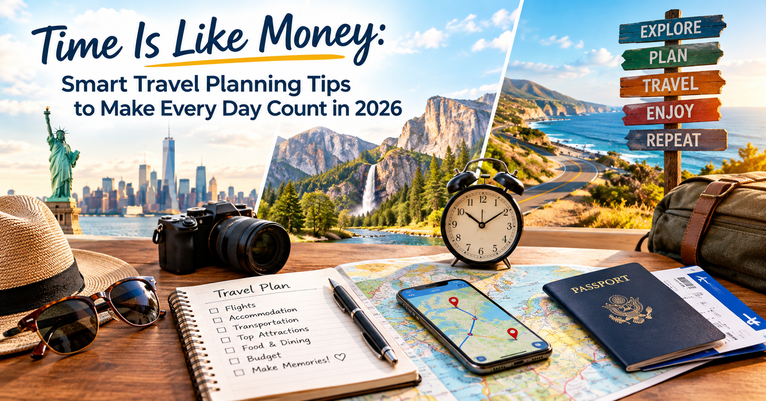 Time Is Like Money: Smart Travel Planning Tips to Make Every Day Count in 2026
