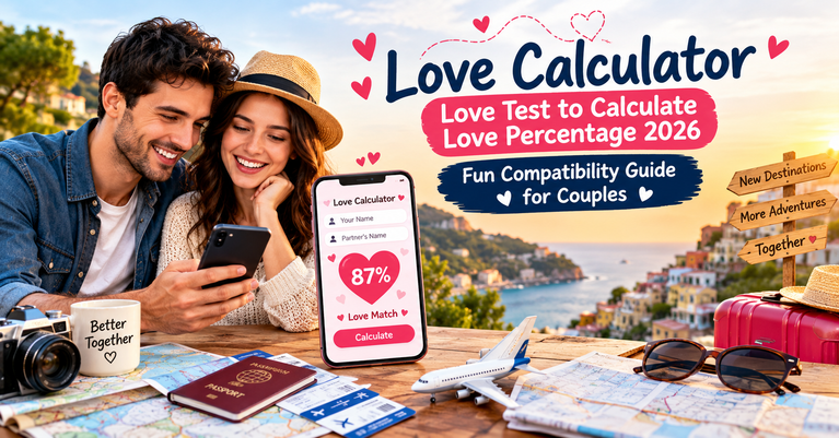 Love Calculator Love Test to Calculate Love Percentage 2026: Fun Compatibility Guide for Couples