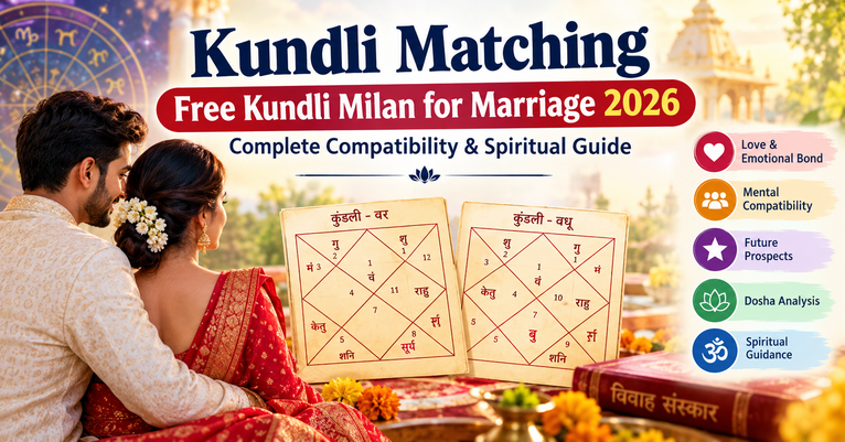 Kundli Matching Free Kundli Milan for Marriage 2026: Complete Compatibility & Spiritual Guide