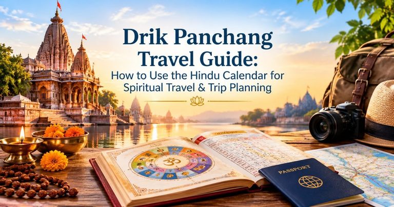 Drik Panchang Travel Guide: How to Use the Hindu Calendar for Spiritual Travel & Trip Planning
