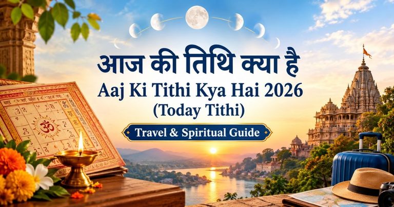आज की तिथि क्या है Aaj Ki Tithi Kya Hai 2026 (Today Tithi) Travel & Spiritual Guide