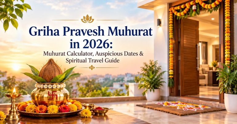 Griha Pravesh Muhurat in 2026: Muhurat Calculator, Auspicious Dates & Spiritual Travel Guide