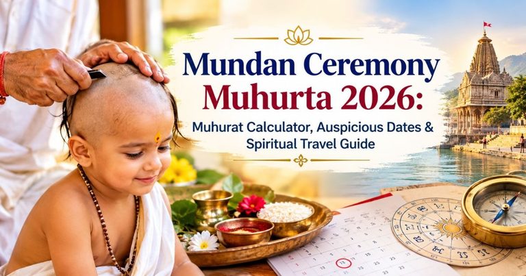 Mundan Ceremony Muhurta 2026: Muhurat Calculator, Auspicious Dates & Spiritual Travel Guide