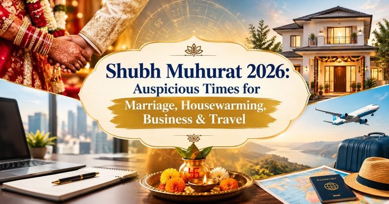 Shubh Muhurat 2026: Auspicious Times for Marriage, Housewarming, Business & Travel