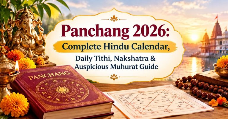 Panchang 2026: Complete Hindu Calendar, Daily Tithi, Nakshatra & Auspicious Muhurat Guide