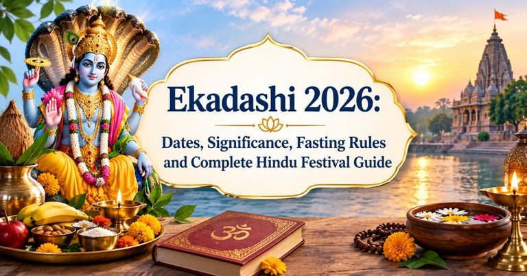 Ekadashi 2026: Dates, Significance, Fasting Rules and Complete Hindu Festival Guide