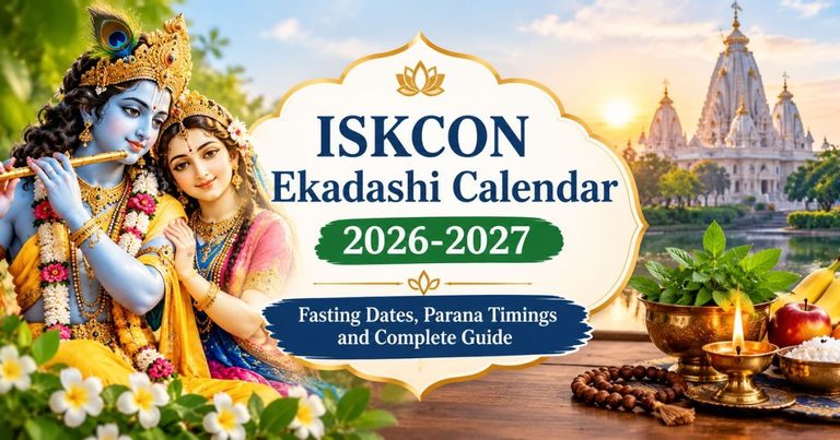 ISKCON Ekadashi Calendar 2026-2027: Fasting Dates, Parana Timings and Complete Guide
