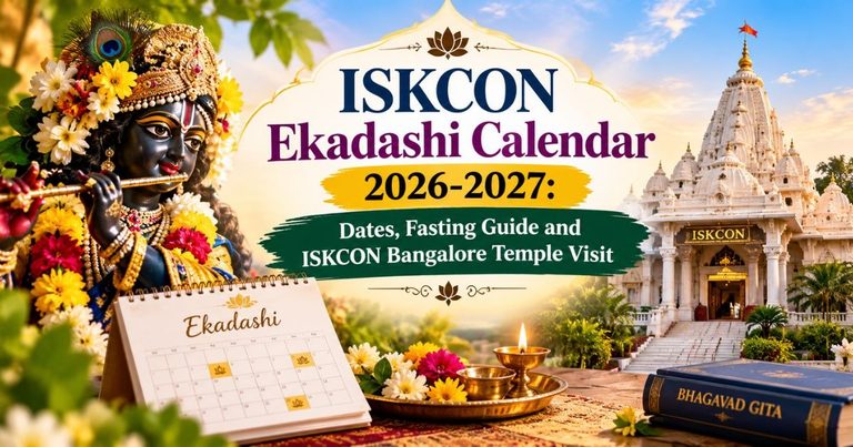 ISKCON Ekadashi Calendar 2026-2027: Dates, Fasting Guide and ISKCON Bangalore Temple Visit