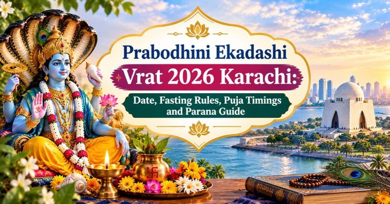 Prabodhini Ekadashi Vrat 2026 Karachi: Date, Fasting Rules, Puja Timings and Parana Guide